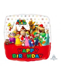 Mario Bros Happy Birthday